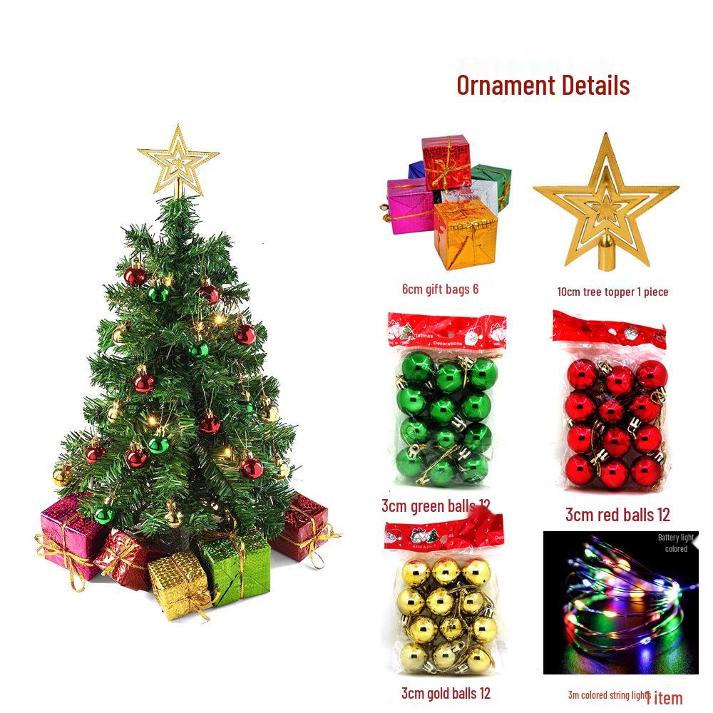 

Мини Бутик Набор Рождественской Елки с Украшениями - 45см и 60см 60cm