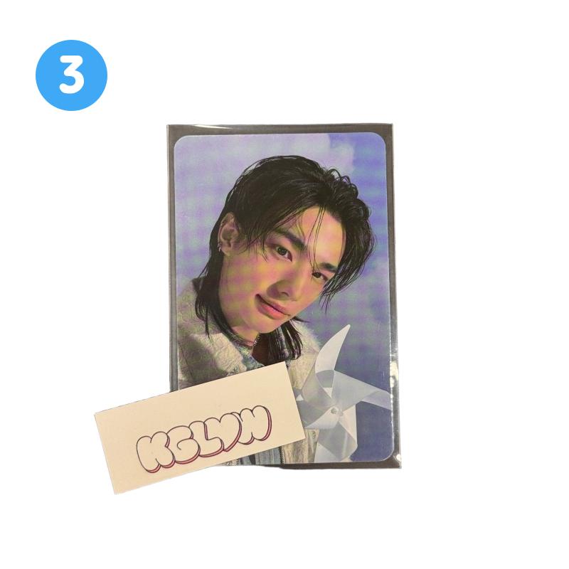 Stray Kids Offizielles Fanclub STAY 5. Generation Fotokarte (Mitglied auswählen)