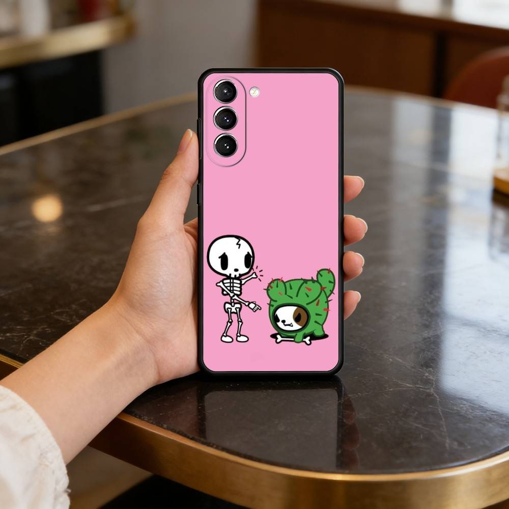 Japan T-Tokidokis CUTE Case for Samsung Galaxy S21 S25 FE S24 S23 Ultra S20 S9 S22 Plus S10 TPU Cover