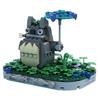 Compatible Building Blocks MOC-61784 Umbrella Cat Small Particle Animation Building Block Set