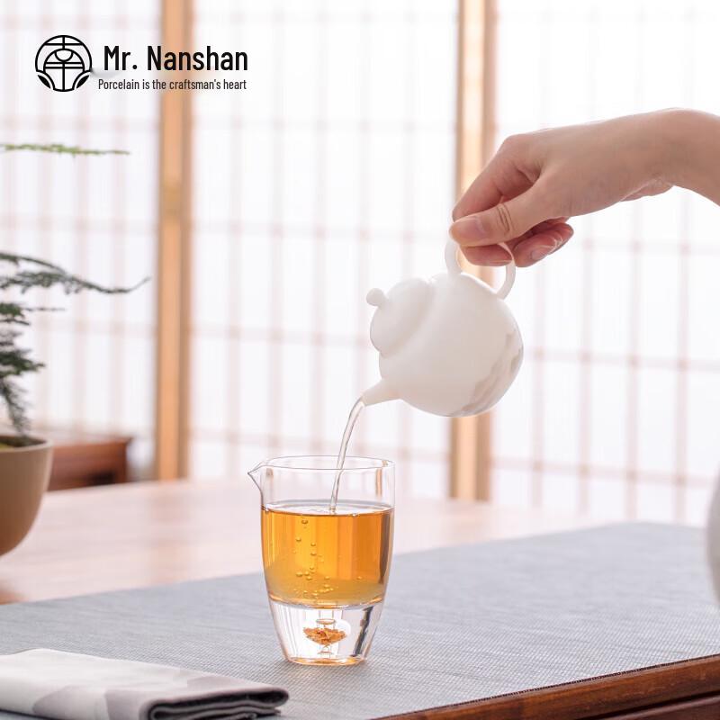 Nanshan Mr. Wu Zheng Series Ice Jade Porcelain Tea Pot