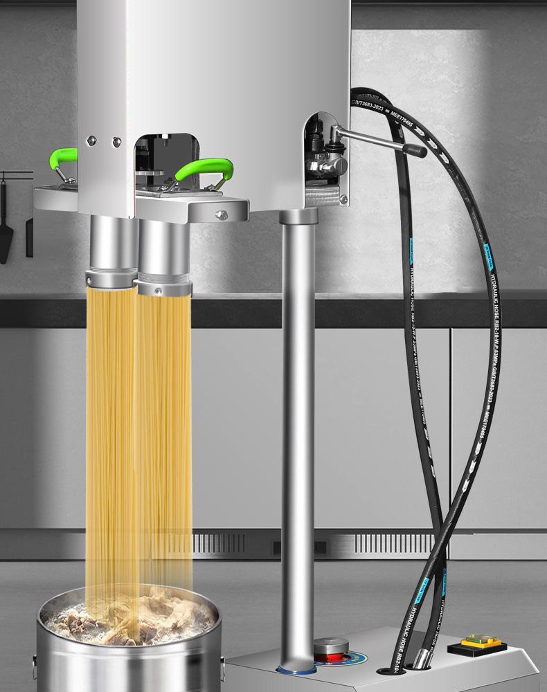 Commercial Electric Stainless Steel Automatic Noodle Press for Fresh Buckwheat & Ramen