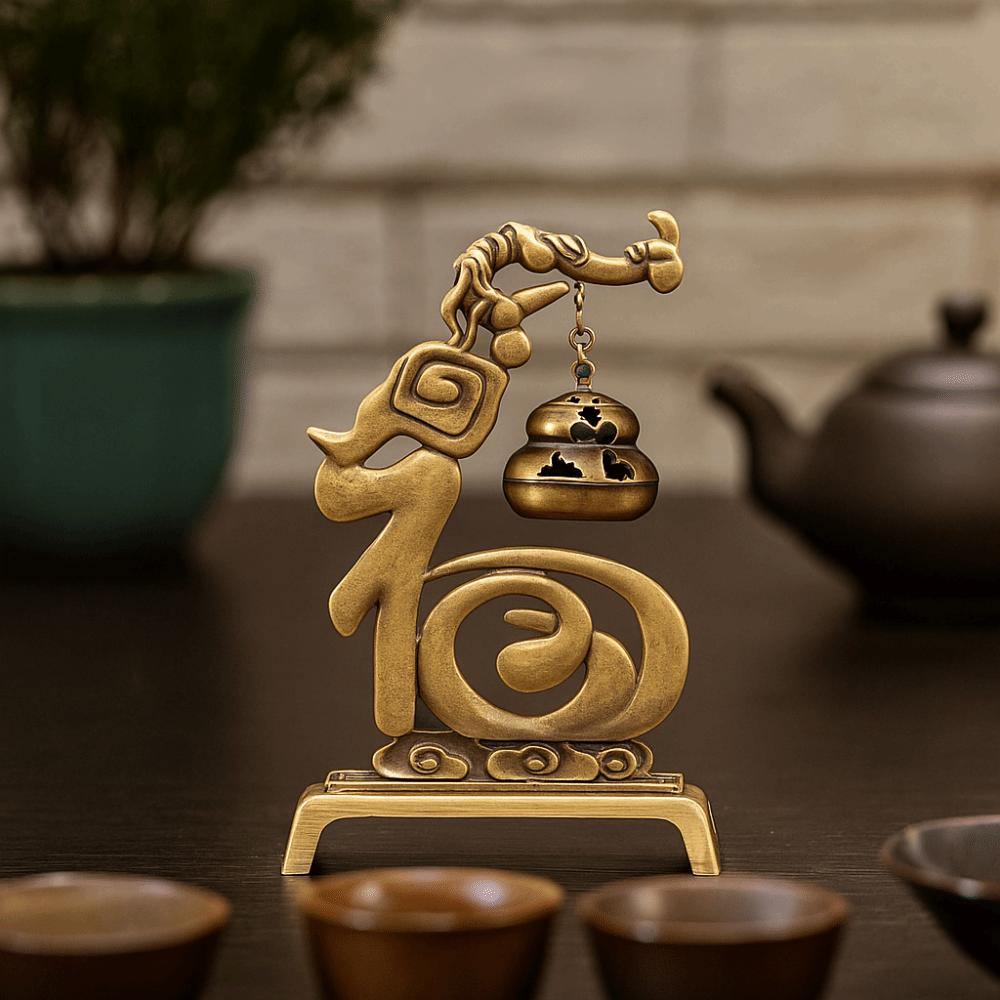 Retro Coil Incense Holder Exquisite Indoor Incense Burner Incense Container  Tea Ceremony