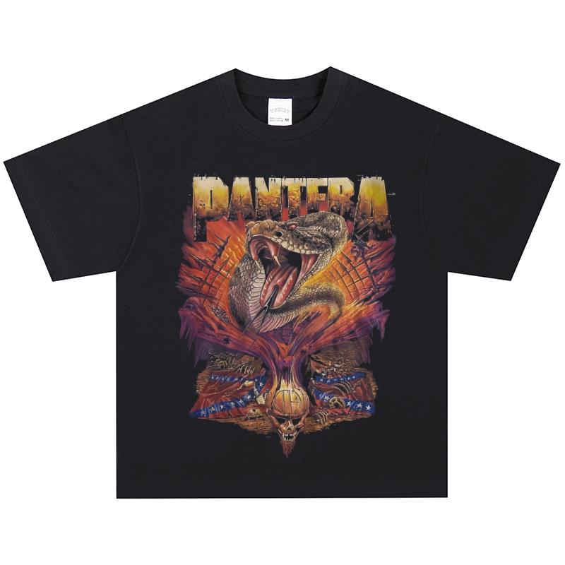 Pantera T-Shirt, Soft Fabric Casual Daily Wear S