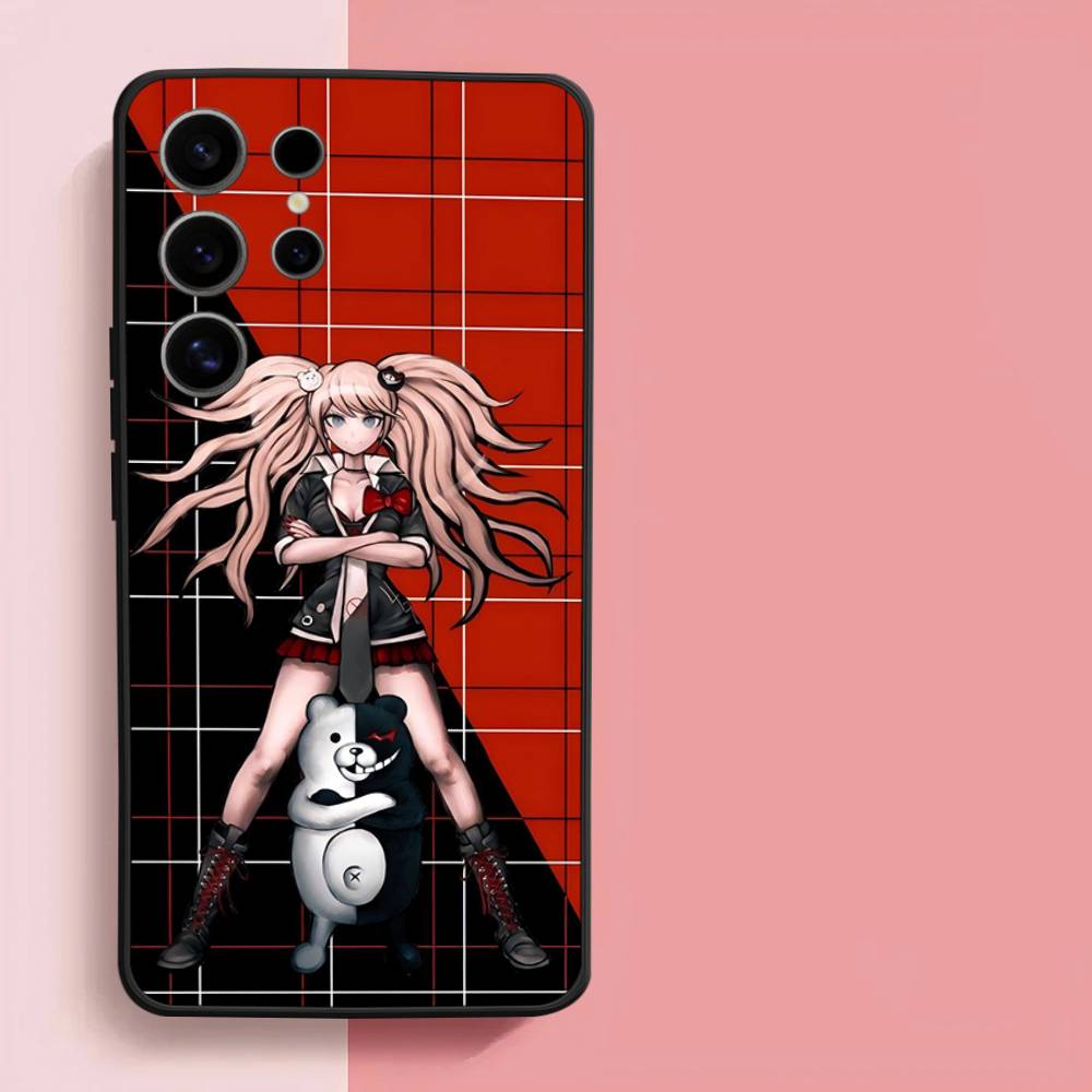 Danganronpa Junko Enoshima Monokuma Case For Samsung Galaxy Case S25 S23 S22 S21 S30 S20 S10 Ultra Plus FE TPU Soft Cover