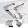 Lid Support Hinge Easy Installation Folded Lid Stay Hinge Support Bracket for
