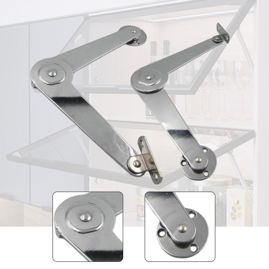 Lid Support Hinge Easy Installation Folded Lid Stay Hinge Support Bracket for