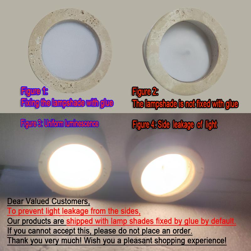 Japanese Wabi Sabi Stone LED Ceiling Light Cream Wind Living Room Restaurant Corridor Bedroom Light Room Decoration Downlights