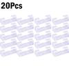 1-60Pcs Self-Adhesive Cable Clips Organizer Drop Wire Holder Cord Management for Ethernet Cable TV PC Under Desk Car Wire Clip