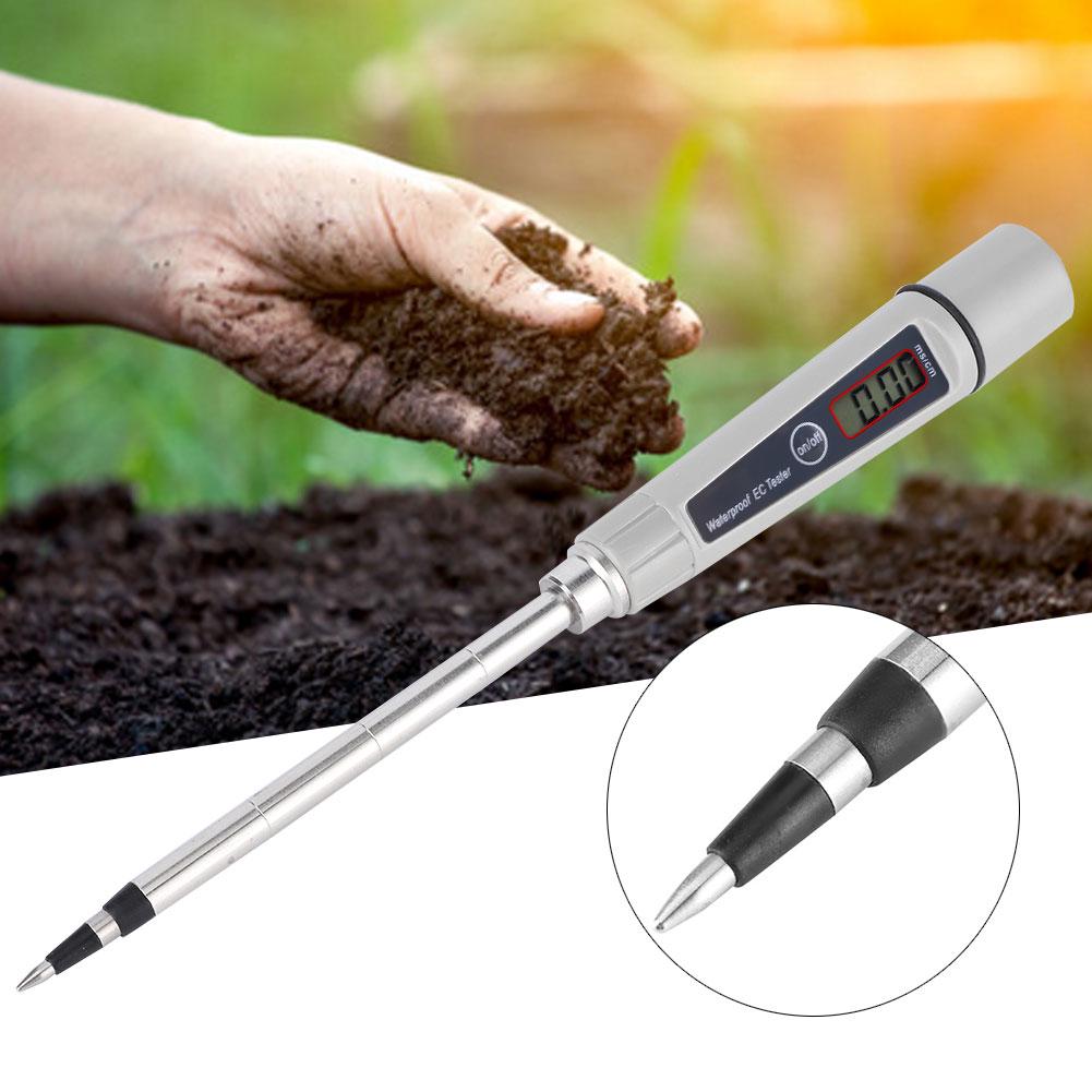 EC?316 Soil Tester High Precision High Sensitivity Soil Salinity EC Tester for Agricultural Planting