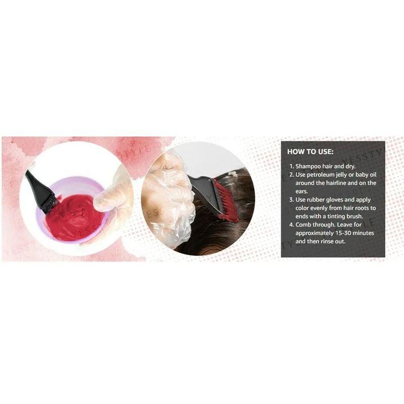 Punky Colour - Semi-Permanent Conditioning Hair Color Vermillion Red