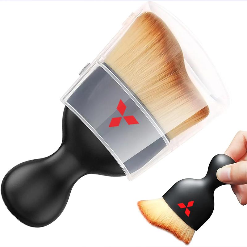 Car Interior Cleaning Soft Brush Tool Dust Remover For Mitsubishi Eclipse Lancer Outlander Pajero ASX Colt Space Delica Ralliart