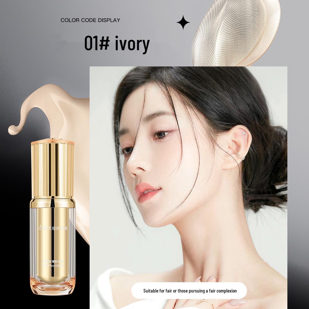 

AGAG Soft Matte Long-Lasting Foundation & Concealer – Lightweight, Sweat-Proof, Transfer-Proof, Brightening Nude Finish, Skincare Base Makeup 30ml