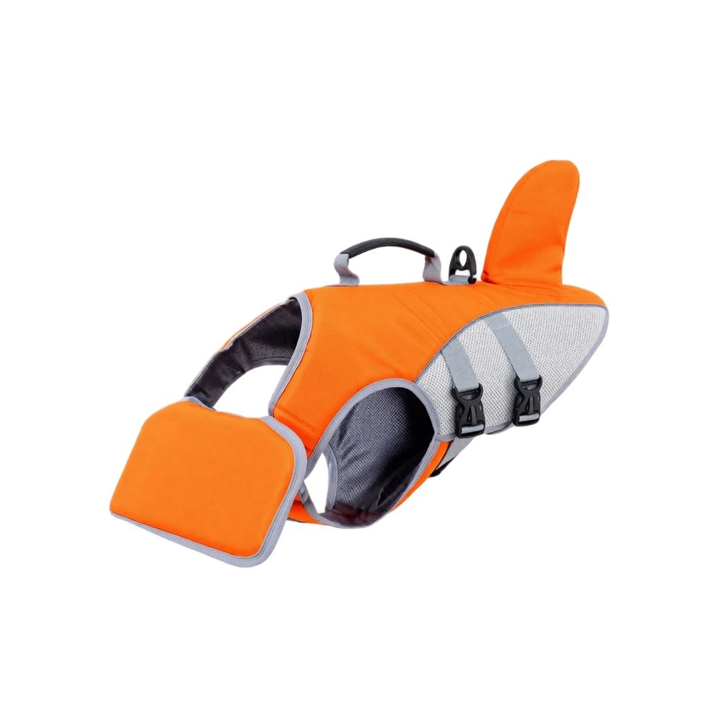 Dog Life Jacket Lightweight Adjustable Buoyancy Vest for Swimming and