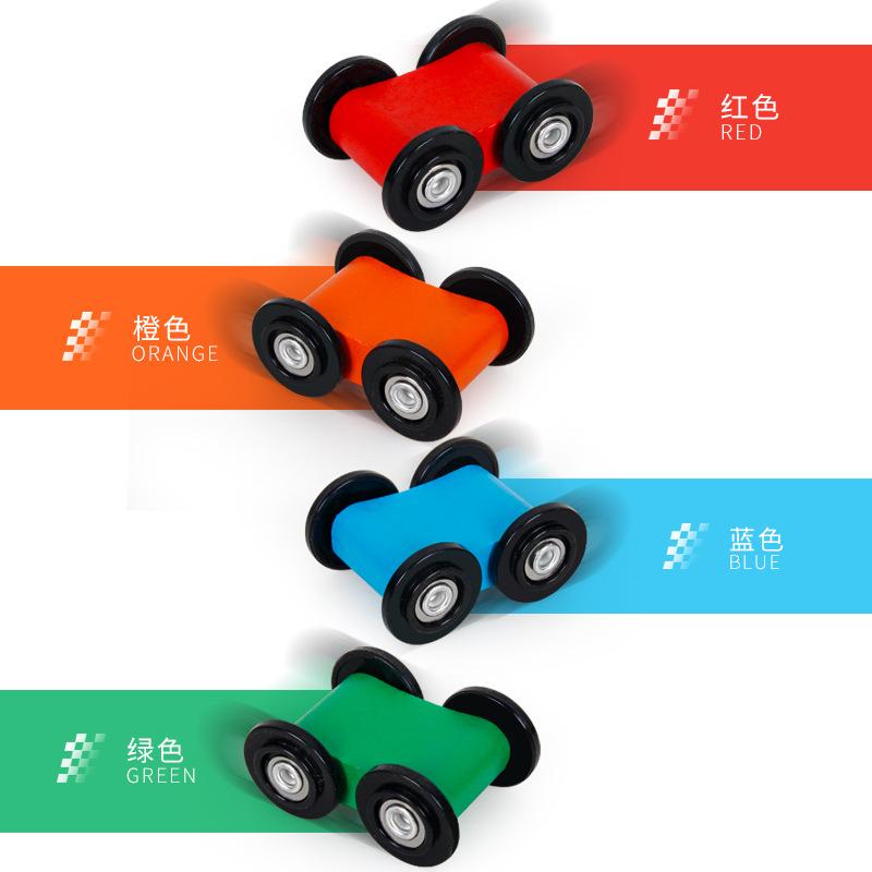 BABIBO Wooden Baby Gliding Toy Car/puzzle Rail Car Car Car/children's Inertial Sliding Toy Car