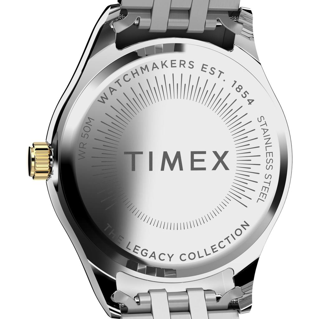 TIMEX Legacy Watch, Silver Dial, Stainless Steel, Mineral Glass, Quartz Movement, Women's, Gold, TW2W49700 [Parallel Import]