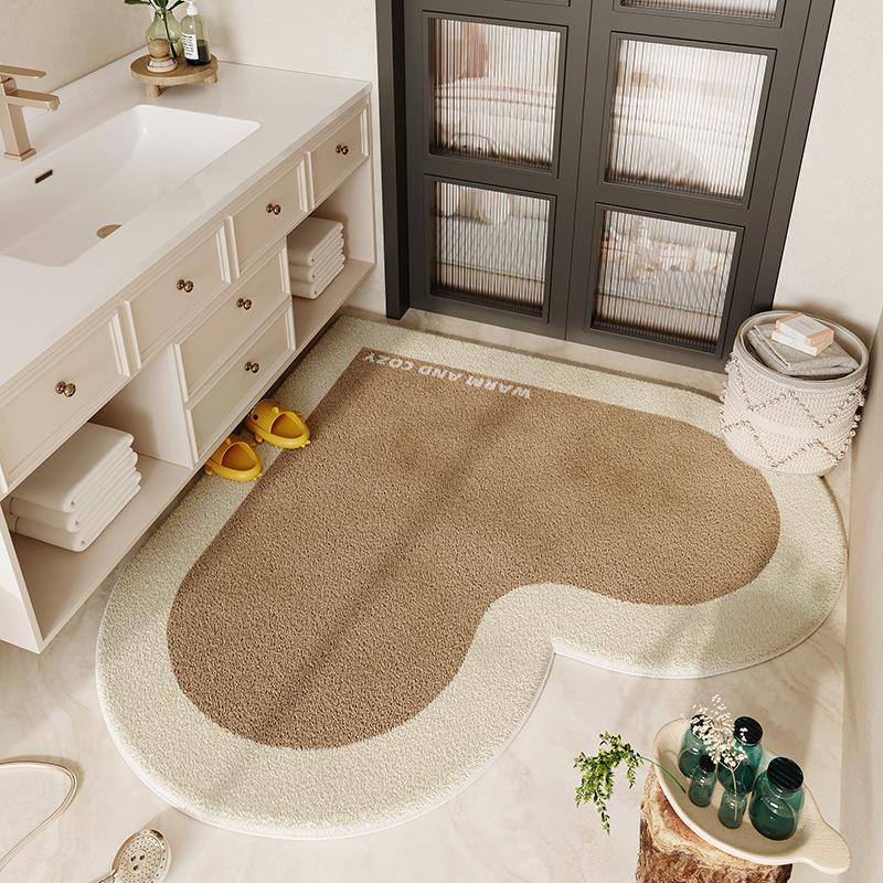 Cute Style Floor Mat Bathroom Floor Mat Bathroom Door Wear-resistant and Anti Slip Mat