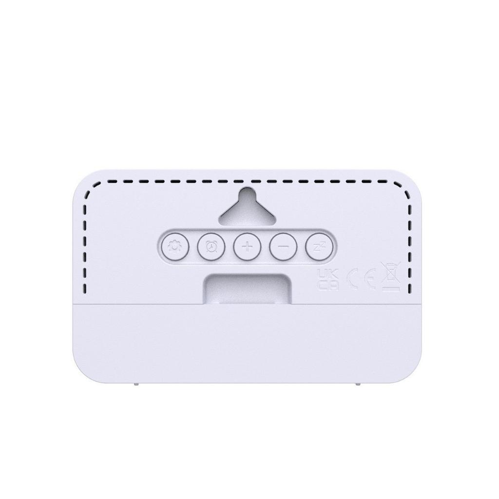 LCD Alarm Clock Simple Indoor Table Clock Temperature and Humidity Clock Wanli Electronic Clock Alarm Radio Clock