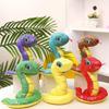 Sequins Mascot Snake Plush Toy Dolls Room Decoration Children Gift Pp Cotton