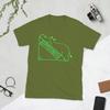 Mathe Dreieck Humor Hypotenuse Unisex T-Shirts Freizeit-T-Shirts Kurzarm Rundhals-T-Shirts Reine Baumwolle Originalkleidung
