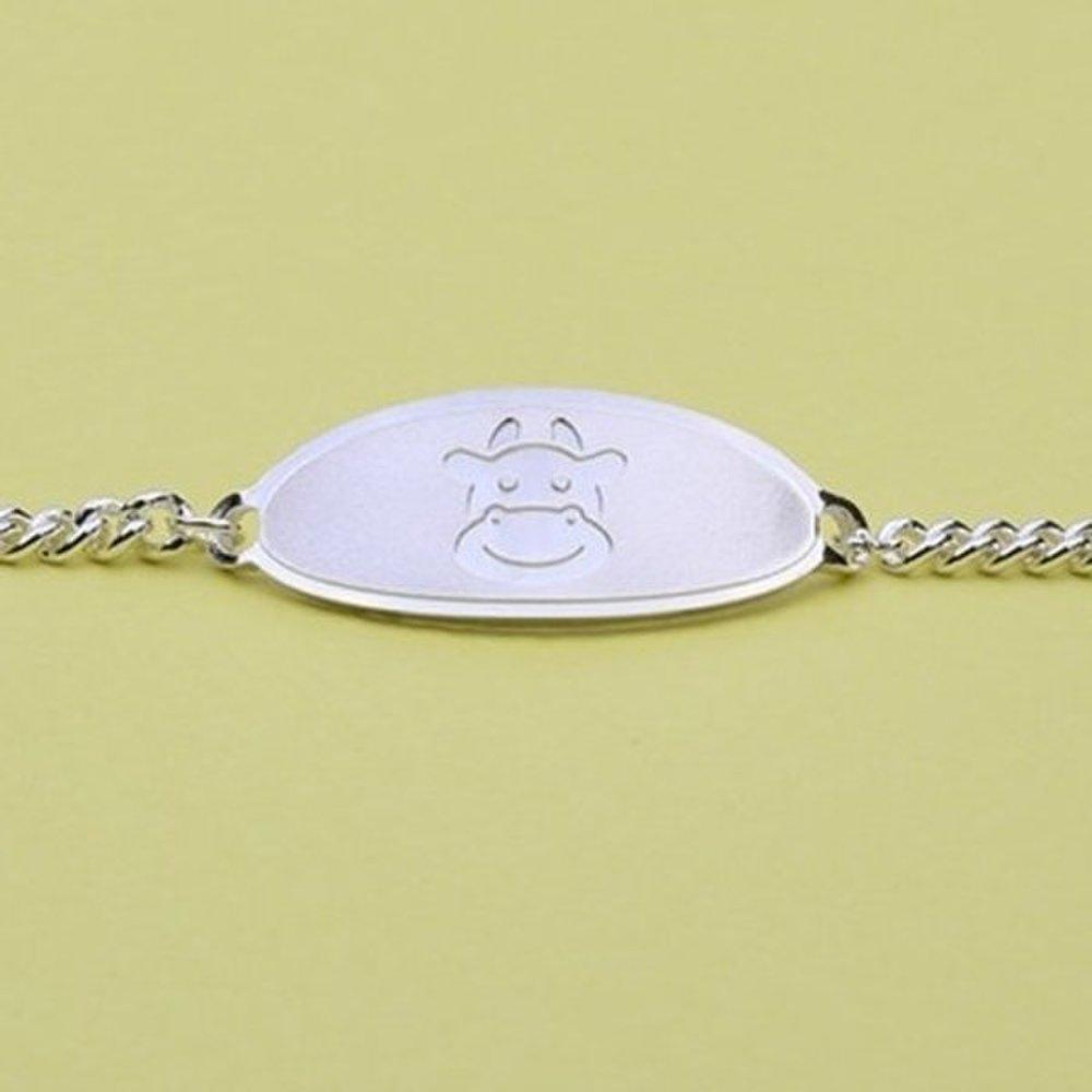 [As Little] Baby Silver Bracelet Children Kids Silver 925 Ox Year Gift