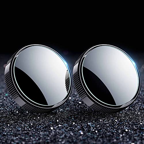 

Hakona Auxiliary Mirror, Car Side Mirror, Suction Cup Type, Mini Circular, Car Blind Spot Mirror, Wide Field of View, 360° Angle Adjustable, Rear