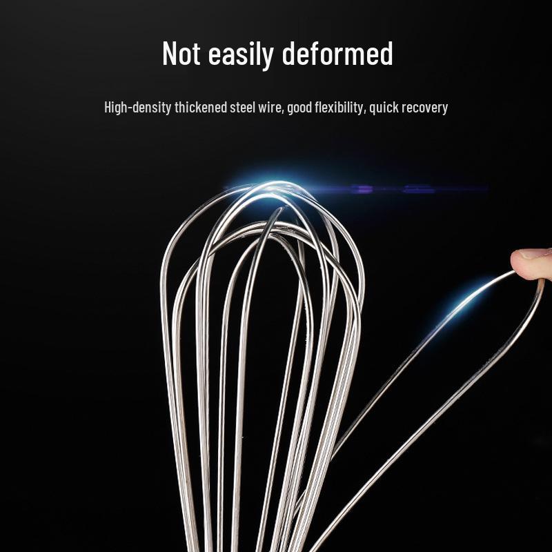 Stainless Steel Manual Egg Beater & Dough Kneader 