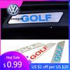 2026 Hot Sticker for Volkswagen Car Side Emblem Badge Sticker GOLF 5 6 7 8 POLO PASSAT Scirocco Jetta Beetle Tiguan MK7 CC Magot