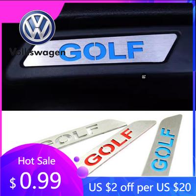 2026 Hot Sticker for Volkswagen Car Side Emblem Badge Sticker GOLF 5 6 7 8 POLO PASSAT Scirocco Jetta Beetle Tiguan MK7 CC Magot