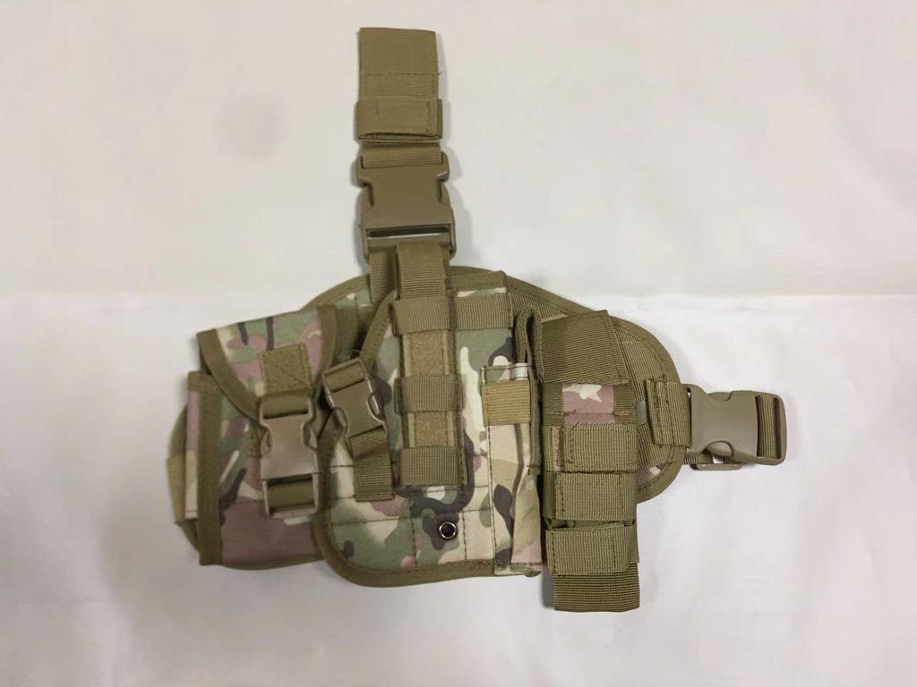 Tactical Waist and Leg Bag with Molle Attachment for Training and Gun Accessories