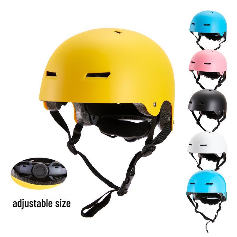 Adjustable Adult Multi-Activity Helmet for Biking, Roller Skating, and Scootering