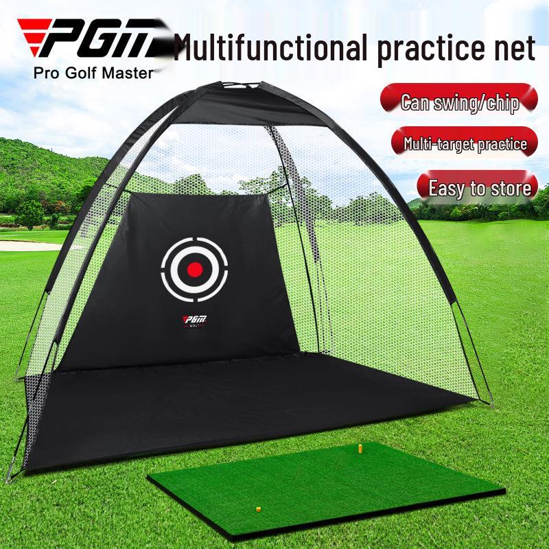 PGM Golf Practice Net - Indoor Swing and Hitting Cage Tent