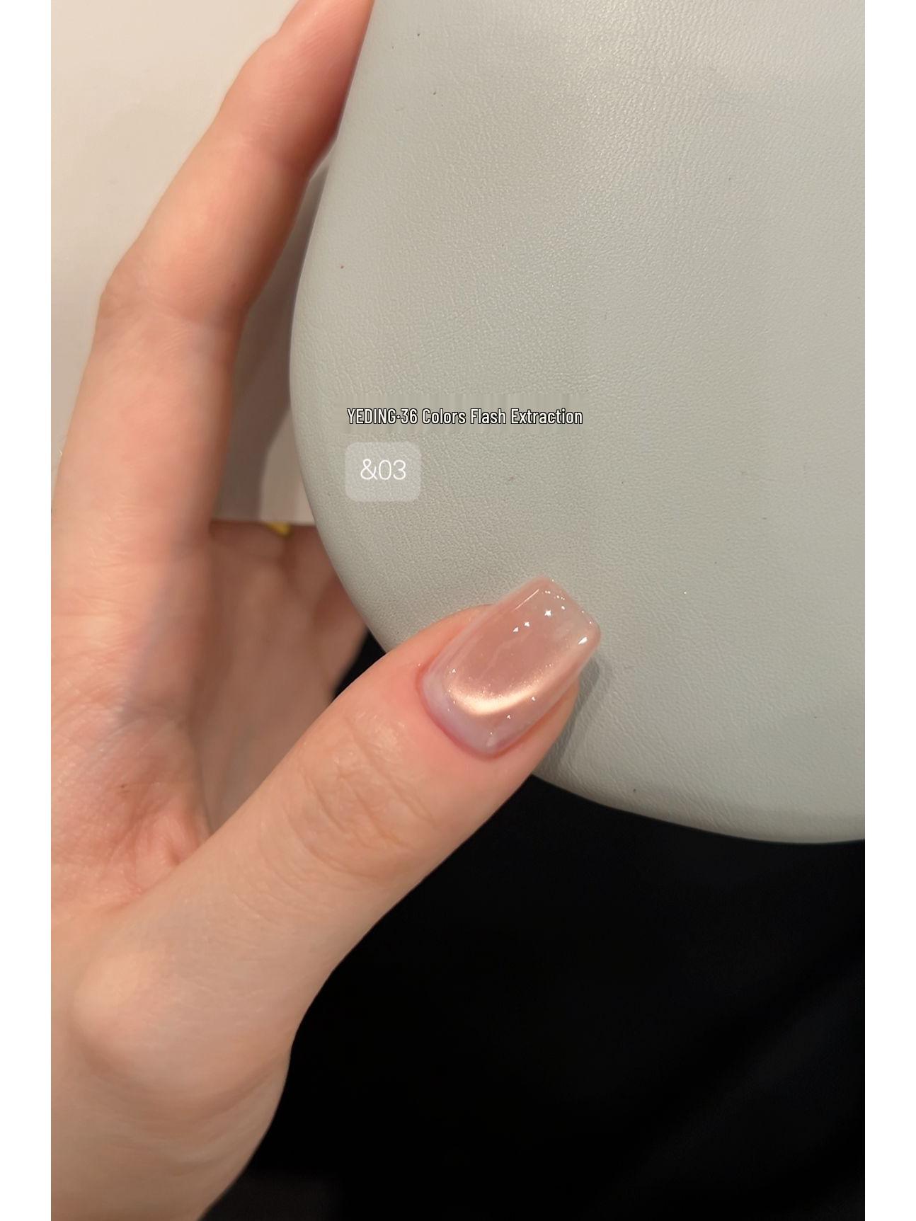 

Выставка красоты 2025: Гель-лак Flash Crystal Cat Eye - 36 полупрозрачных цветов