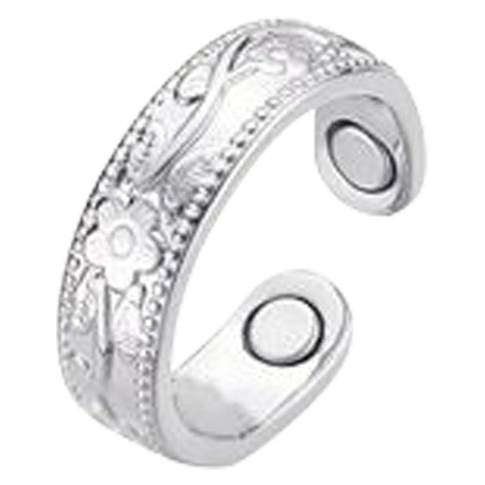 

Magnetic Bracelets For Men Adjustable Flower Pattern Jewelry Magnetic Bracelet Ring For Women For Her Wife Mom Girls Birthday