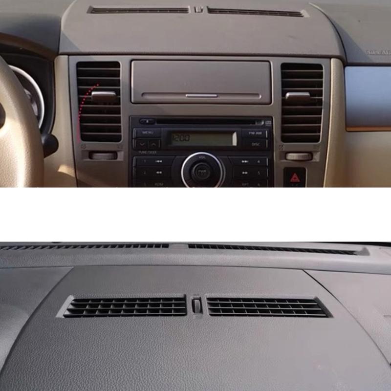 Simple & Natural Panel Convenient Installation Vehicle Air Vent Panel 68414ED Replacement Car Interior Panel Plastic