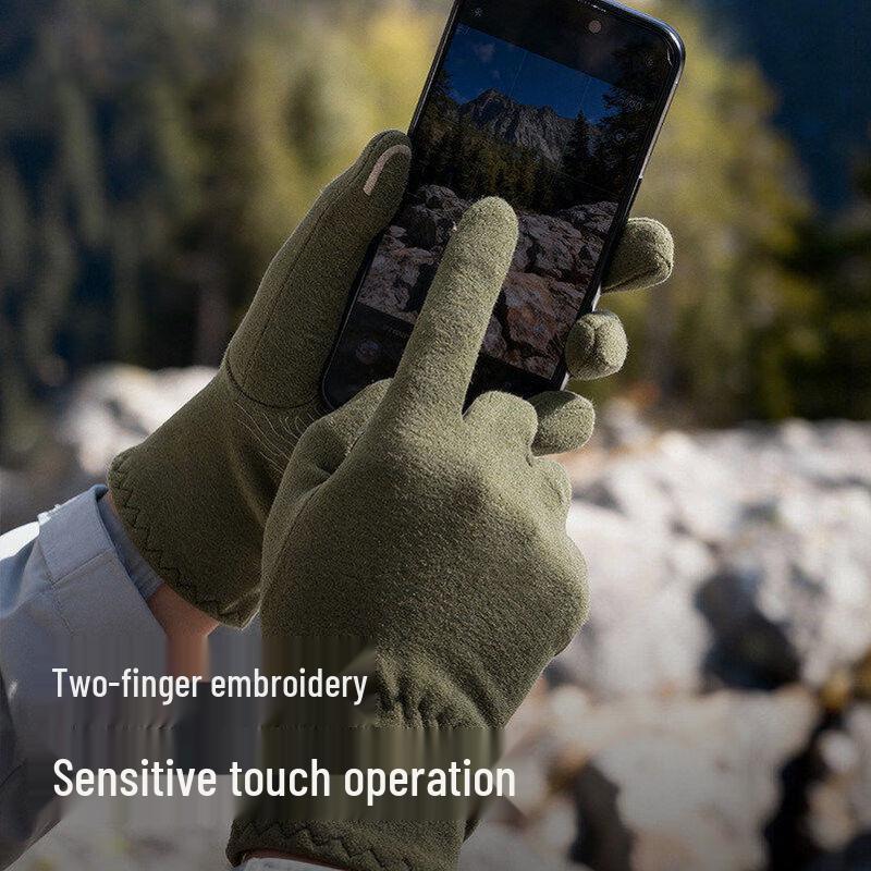 Herren Winter Outdoor Anti-Rutsch-Handschuhe