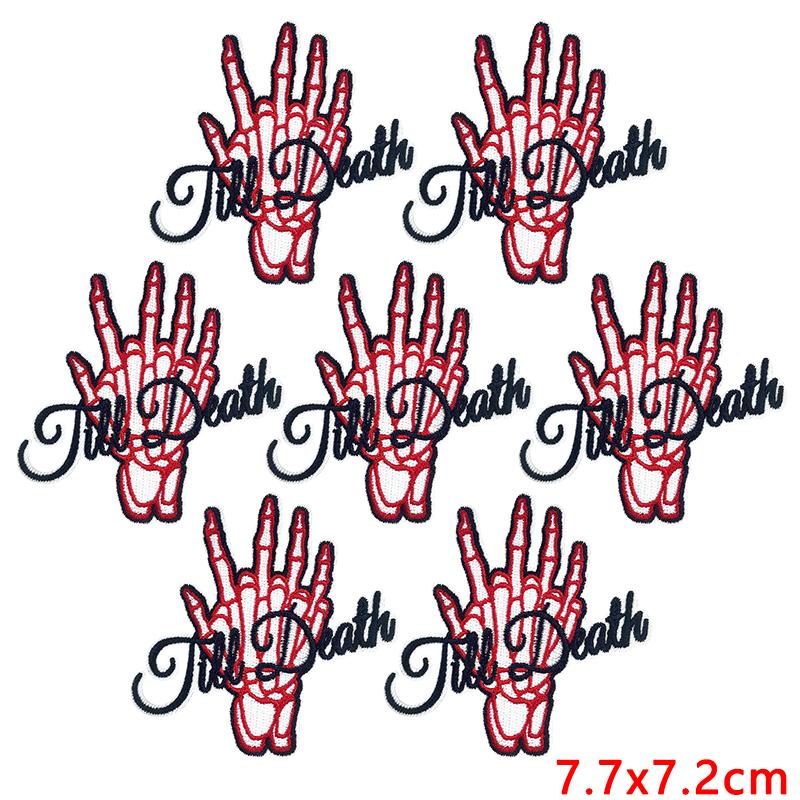 10pcs /Lots Ballet Girls /Dancing Shoes Embroidery Patch Cartoon Love Heart /Letter Patches Iron On Patches For Dance Skirt Sew Diy 