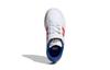 Adidas Neo Breaknet Low top Skateboard Shoes White Red Children Aged 3 7 Years Old GZ7650
