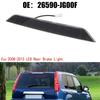 Black High Mount 3rd Brake Light Lamp for Nissan X-Trail T31 2008-2013 LED Rear Brake Light 26590-JG00F