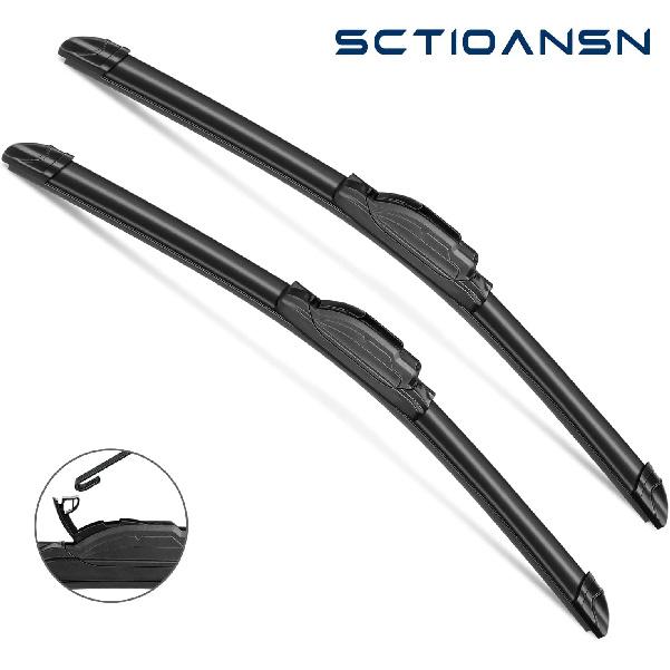 3Pcs Windshield Wipers For Nissan Rogue 2014- , Nissan Pathfinder 2013-, Original Equipment Automotive Replacement Windshield Wiper Blades For My