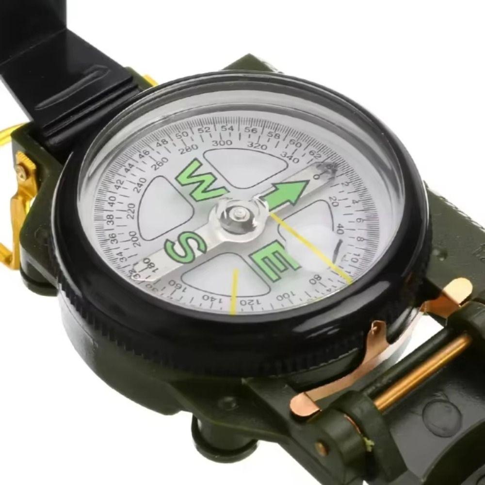 Aluminum Zinc Zinc Alloy Outdoor Compass Metal Construction Camping Compass Professional Compass Survival