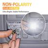 10Pcs T10 AUXITO 194 168 LED W5W SMD CANBUS Error White Free Wedge Light Bulb U