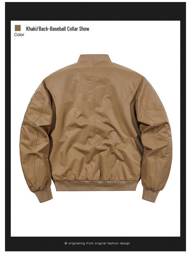 Men's Winter Warm Cotton Jacket with Detachable Fur Collar