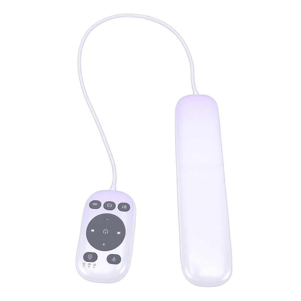 Pillow Speaker for Sleeping Bone Conduction V5.4 Under Pillow Speaker White Noise Generator with 36 Sounds 3 Timer