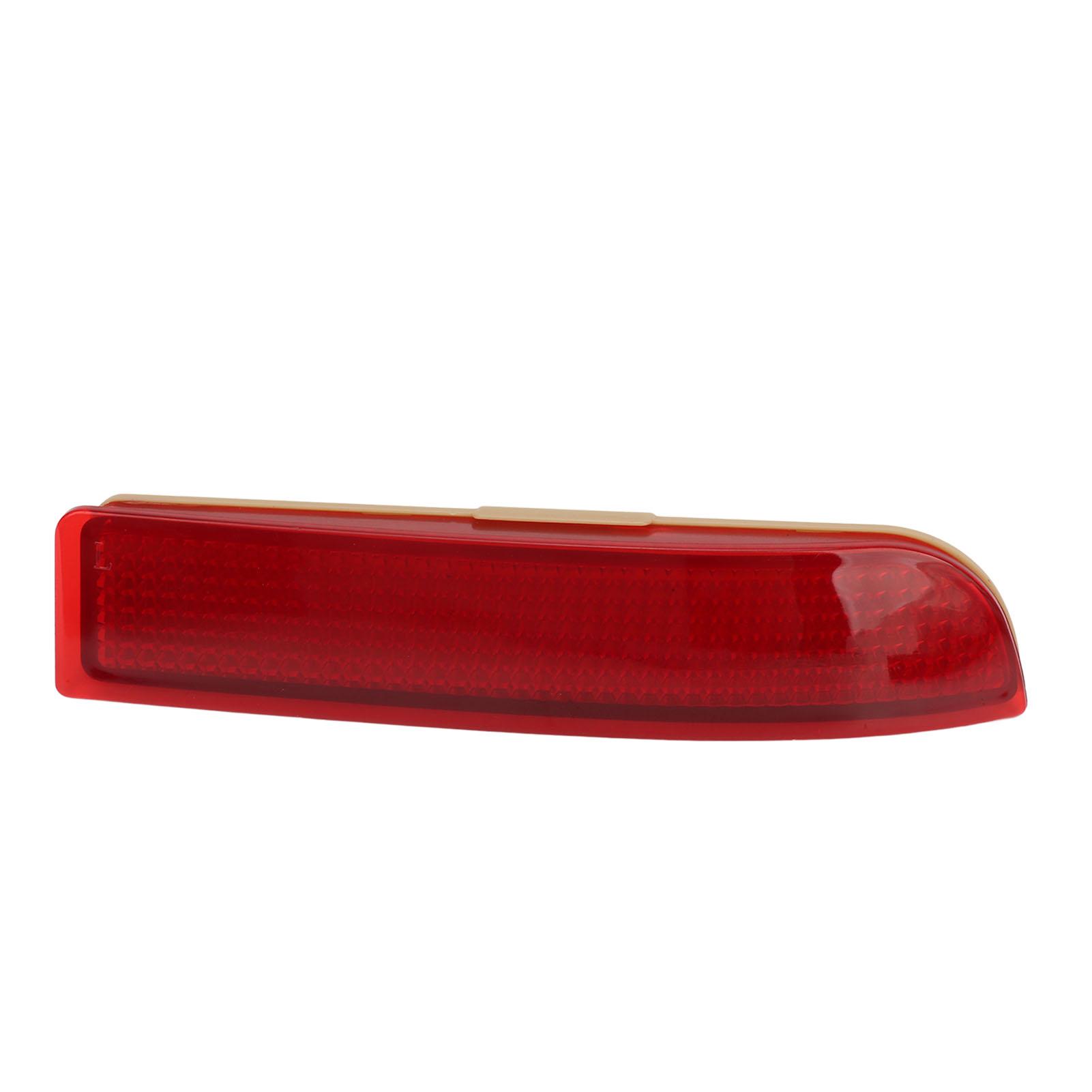 Rear Bumper Reflector ABS Red Tail Bumper Side Marker Reflector Replacement for Toyota RAV4 2006 to 2012 left