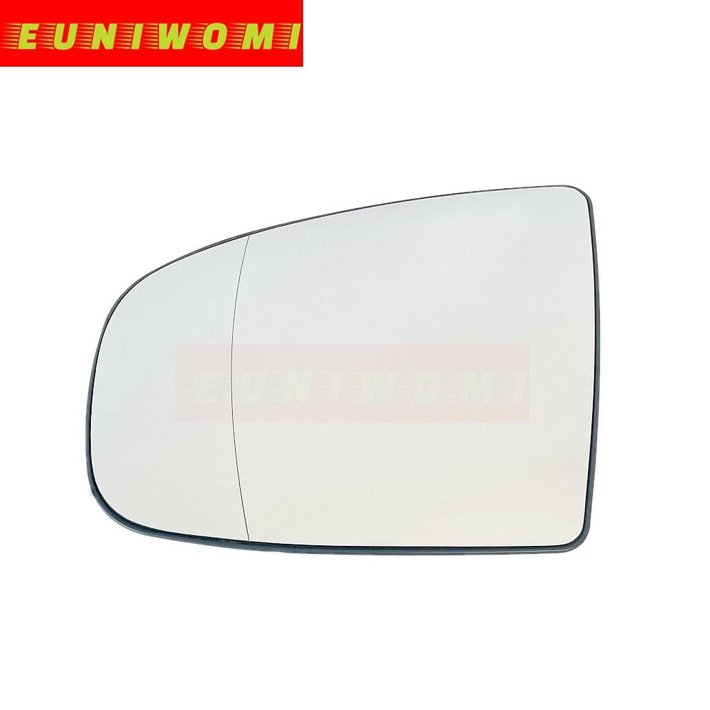 

Car Heated Wide Angle Mirror Glass 4 P With Connector For BMW X5 X6 E70 E71 E72 2007-2014 51167174981 51167174982 Left