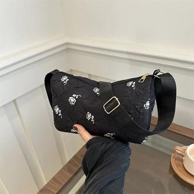 Dětská taška Messenger Květinová Krásná Módní Jednoduchá Ruční dojíždění Dámská taška přes rameno Mom Kids Bag