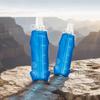 2 Pack TPU Hydration Bladder Bag 500ml Drink Containers Collapsible Soft Water Bottles  Hiking