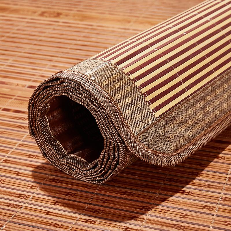 Free Shipping Bamboo Cool Mat: 2026 Dual-Use Foldable Ice Silk for Summer/Winter - Perfect for Dorms.
