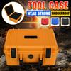 Safety Instrument Tool Box ABS Plastic Storage Toolbox Equipment Tool Case Suitcase with Foam Inside Black/red/yellow/blue